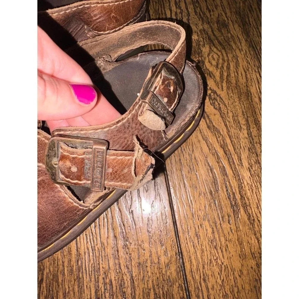 Vintage Dr. Martens 8209 Fisherman Sandals 90s Platform Chunky 42